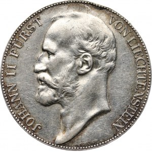 Liechtenstein, Jan II, 5 koron 1910
