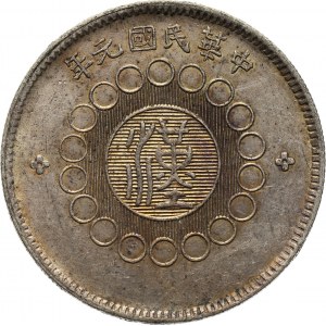 China, Szechuan, Dollar, year 1 (1912)