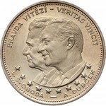 Czechoslovakia, silver medal, A. Dubček i L. Svoboda