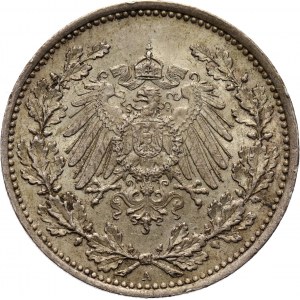 Niemcy, Cesarstwo Niemieckie, 50 fenigów 1903 A, Berlin