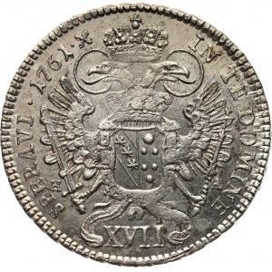 Austria, Franz I Stephan, XVII Kreuzer 1761, Hall