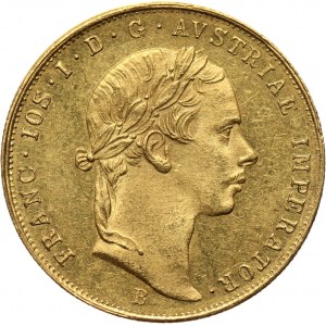 Austria, Franz Joseph I, Ducat 1857 B, Kremnitz