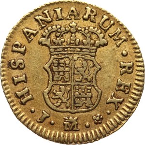 Spain, Ferdinand VI, 1/2 Escudo 1759, Madrid