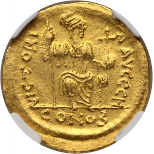 Byzantine Empire, Justin II 565-578, Solidus, Constantinople