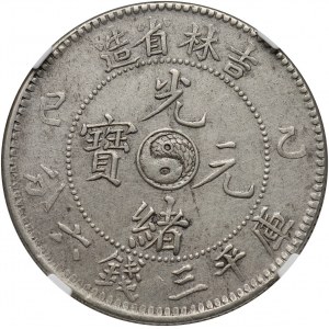Chiny, Kirin, 50 centów 1905