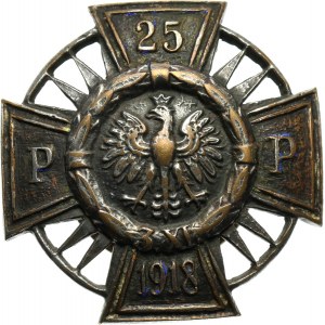 II RP, Odznaka 25. Pułk Piechoty - Piotrków Trybunalski