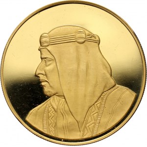 Bahrajn, zestaw złotych monet, 50 i 100 dinarów 1978