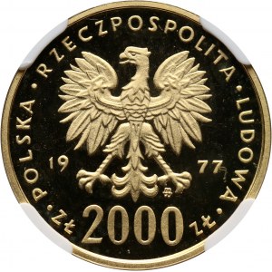 PRL, 2000 złotych 1977, Fryderyk Chopin
