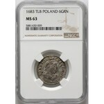 Jan III Sobieski, szóstak 1683 TLB, Bydgoszcz