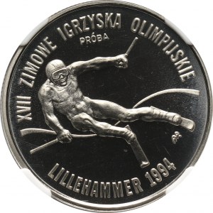III RP, 20000 złotych 1993, Lillehammer, PRÓBA, nikiel