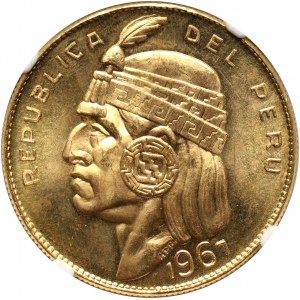 Peru, 50 soles 1967, Indianin