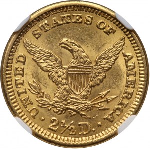 USA, 2 1/2 Dollars 1907, Philadelphia