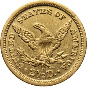 Stany Zjednoczone Ameryki, 2 1/2 dolara 1840 O, Nowy Orlean
