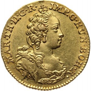 Austria, Maria Theresia, Souverain d'or 1750, Antwerp