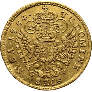Austria, Franz I Stephan, Ducat 1754, Karlsburg