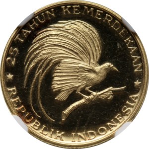 Indonezja, 2000 rupii 1970, Rajski ptak