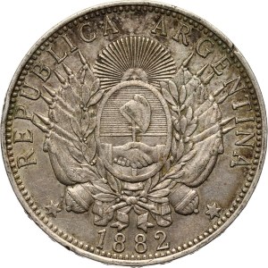 Argentina, Peso 1882
