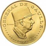 Chad, 10000 Francs 1960, General de Gaulle