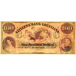 USA, Citizens' Bank of Louisiana, 100 Dollars 18(60-70)