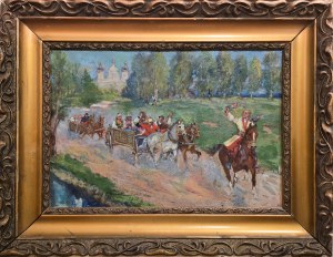 Jerzy KOSSAK (1886 Kraków - 1955 Kraków), Wesele Krakowskie
