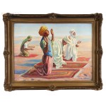 Feliks Kazimierz WYGRZYWALSKI (1903 - 1966), Prayer in the Desert