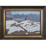 Tadeusz WAŚKOWSKI (1883-1966), Krokusy na hali