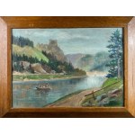 Mieczysław KRZYŻAK (1914-1984), View of the Czorsztyn Castle