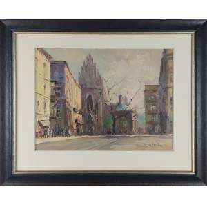 Henryk SAJDAK (1905 - 1995), Plac Dominikański w Krakowie