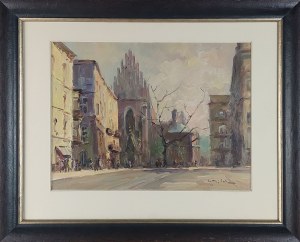Henryk SAJDAK (1905 - 1995), Plac Dominikański w Krakowie