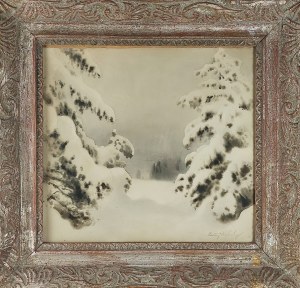 Maciej NEHRING (1901-1977), Las zimą