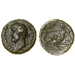 Rzym prowincjonalny, tetradrachma bilonowa, rok 20 (135-136)