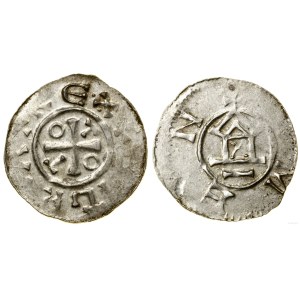 Germany, denarius type OAP AMEN, (983-1002)