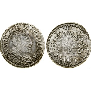 Poland, trojak, 1595, Olkusz