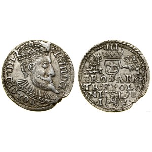 Polska, trojak, 1598, Olkusz