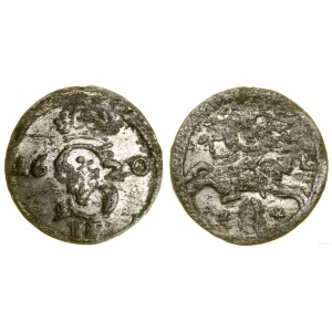 Poland, dwudenar, 1620, Vilnius