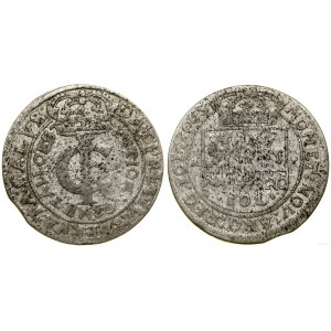 Polska, tymf (złotówka), 1663 AT, Kraków