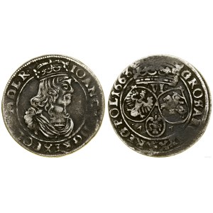 Polska, szóstak, 1663 AT, Kraków