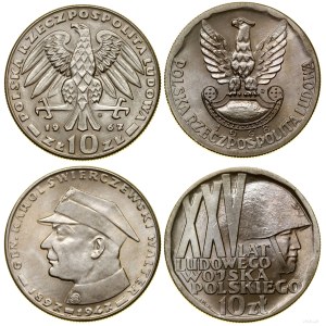 Polska, zestaw: 2 x 10 złotych, 1967, 1968, Warszawa
