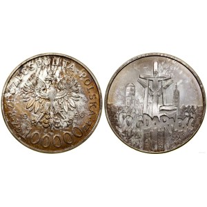 Poland, 100,000 zloty, 1990, USA