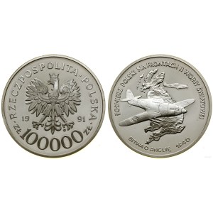 Poland, 100,000 zloty, 1991, Warsaw