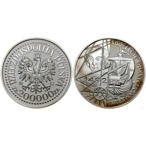 Poland, 200,000 zloty, 1992, Warsaw