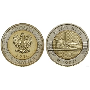 Poland, 5 gold in commemorative blister, 2016, Warsaw