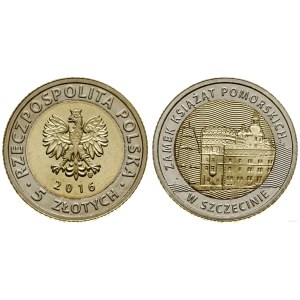 Poland, 5 gold in commemorative blister, 2016, Warsaw
