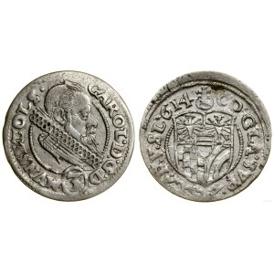 Silesia, 3 krajcary, 1614, Olesnica