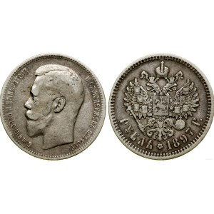 Russia, ruble, 1897 (А-Г), St. Petersburg