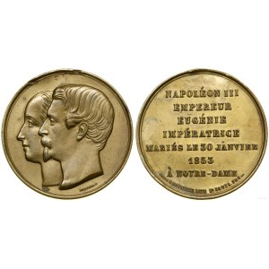 France, commemorative medal, 1853, Paris
