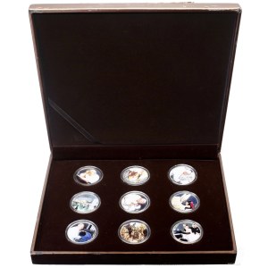Poland, beatification of John Paul II - set of 9 medals