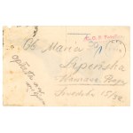 CENTRALNY OBóz PRACY POTULICE, letter sent 10.3.50 from the camp to Warsaw (1031)