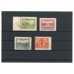 Przedbórz, Issue II of delivery stamps - Views of the city, 1918. cancelled serrated series (189)