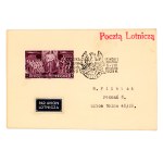 Commemorative stamp from Cracow "Poland on the trail of J. Pilsudski". 1939 r. (305)